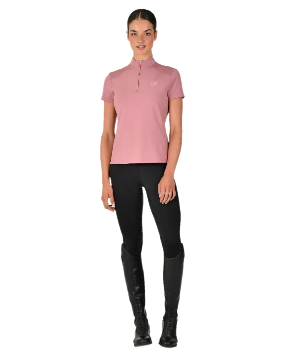 Dublin Quarter Zip Breathable Short Sleeve Top - Image 8