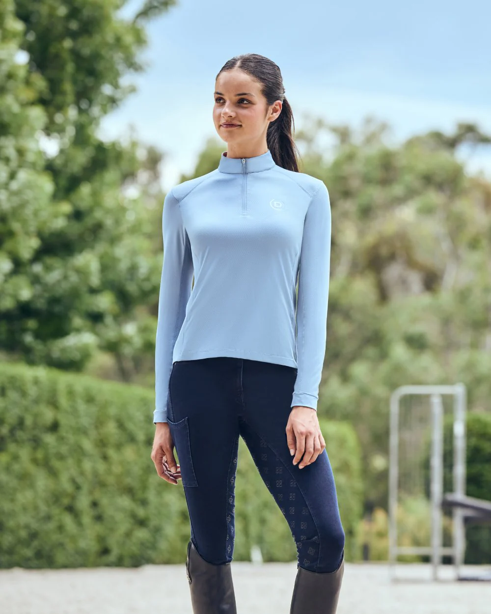 Dublin Womens Breathable Long Sleeve Riding Top - Image 2