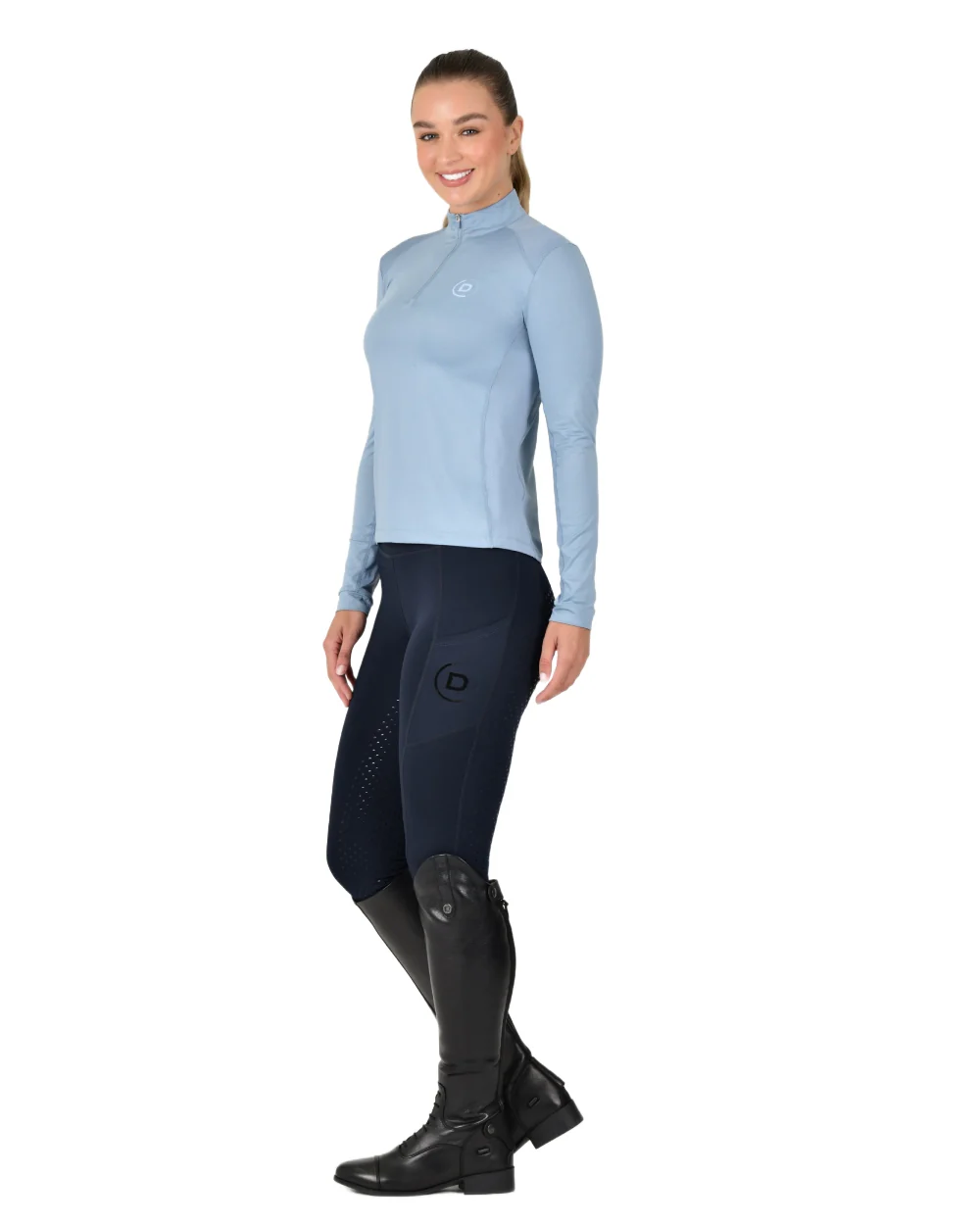 Dublin Womens Breathable Long Sleeve Riding Top - Image 3