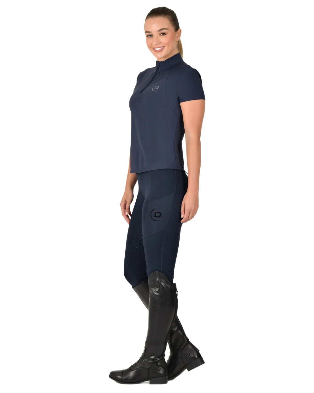 Dublin Womens Fitted Quarter Zip Top - Image 3