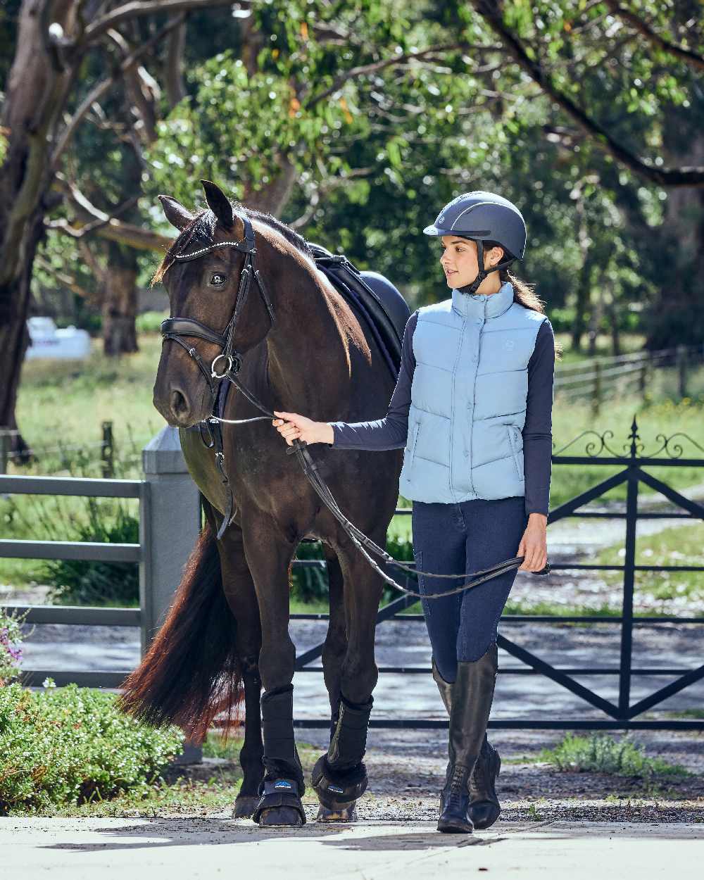 Dublin Womens Puffer Body Warmer - Image 3