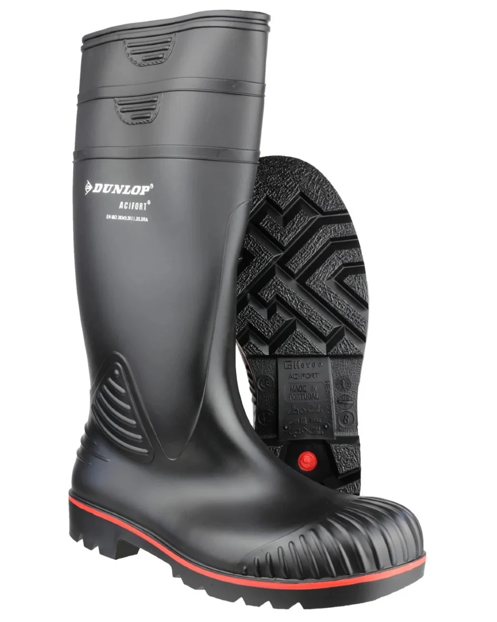 Dunlop Acifort Heavy Duty Full Safety Wellingtons - Image 2