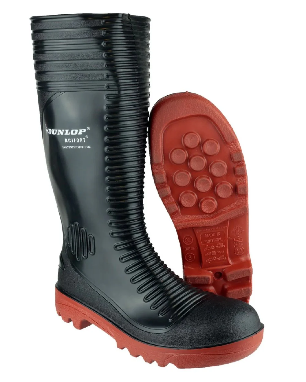 Dunlop Acifort Ribbed Full Safety Wellingtons - Image 3