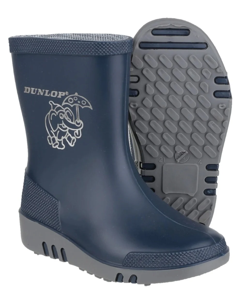 Dunlop Childrens Mini Elephant Wellingtons - Image 3