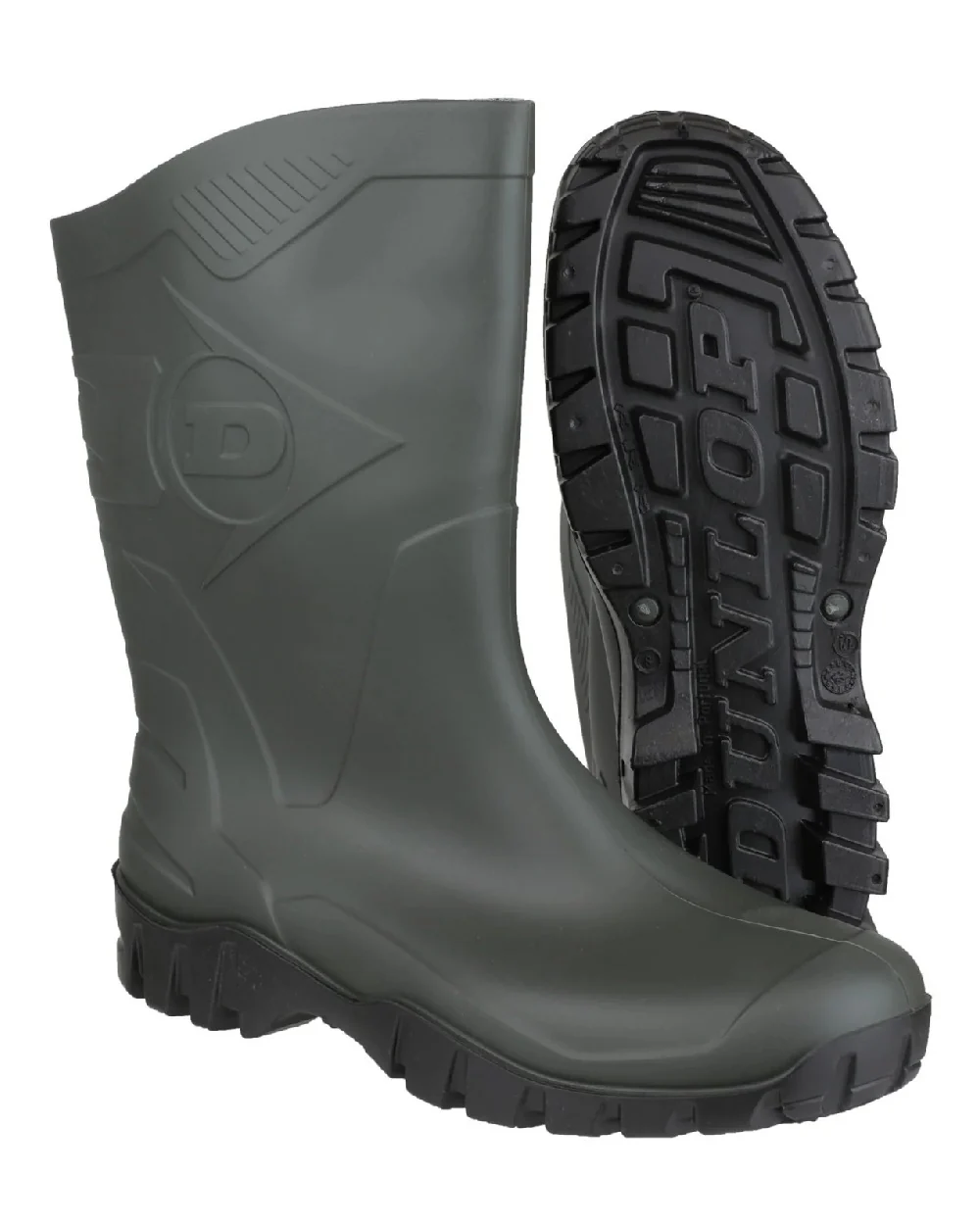 Dunlop Dee Calf Length Wellingtons - Image 2