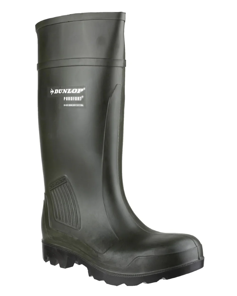 Dunlop Purofort Professional Full Safety Wellingtons - Green - Image 3