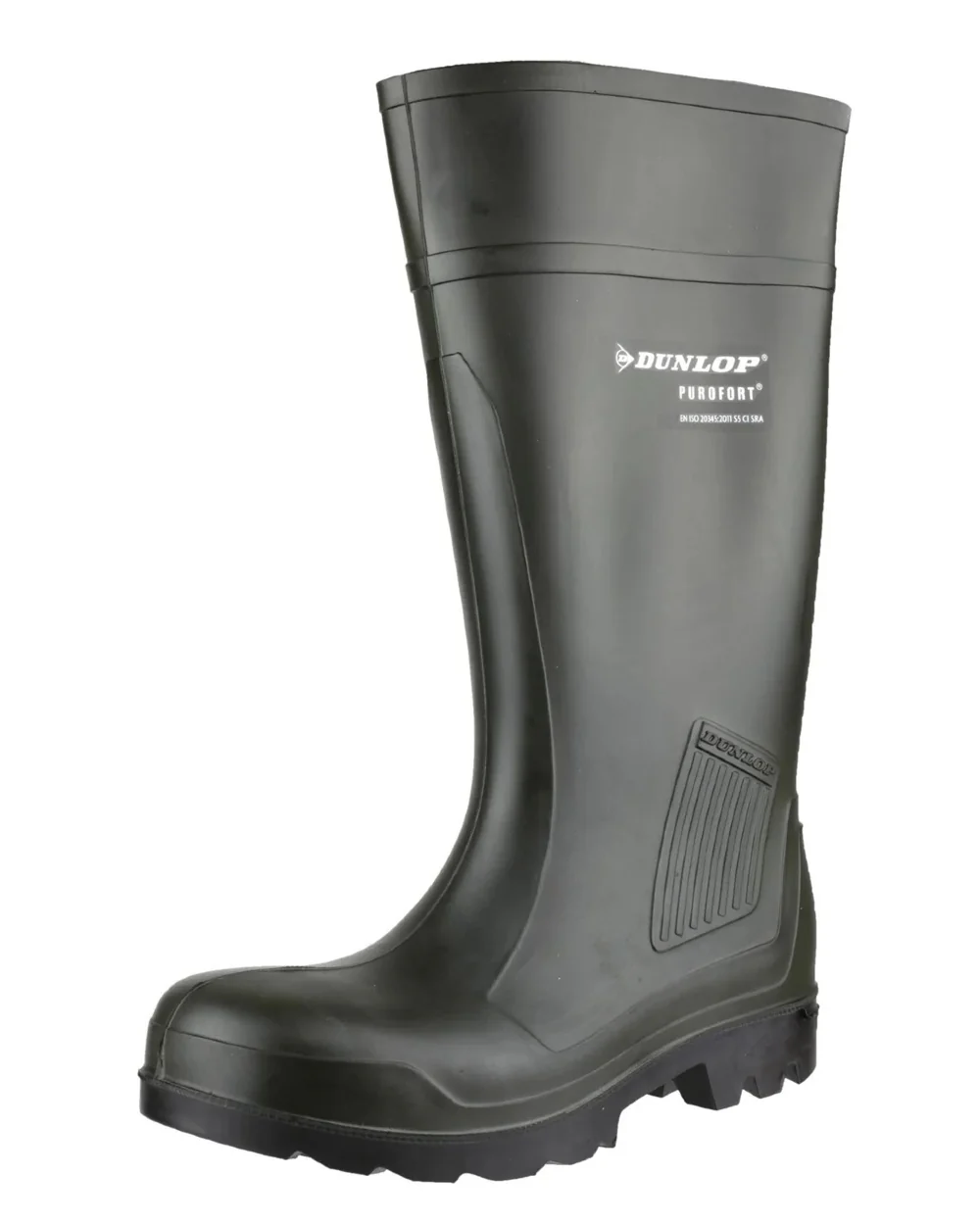 Dunlop Purofort Professional Full Safety Wellingtons - Green - Image 4