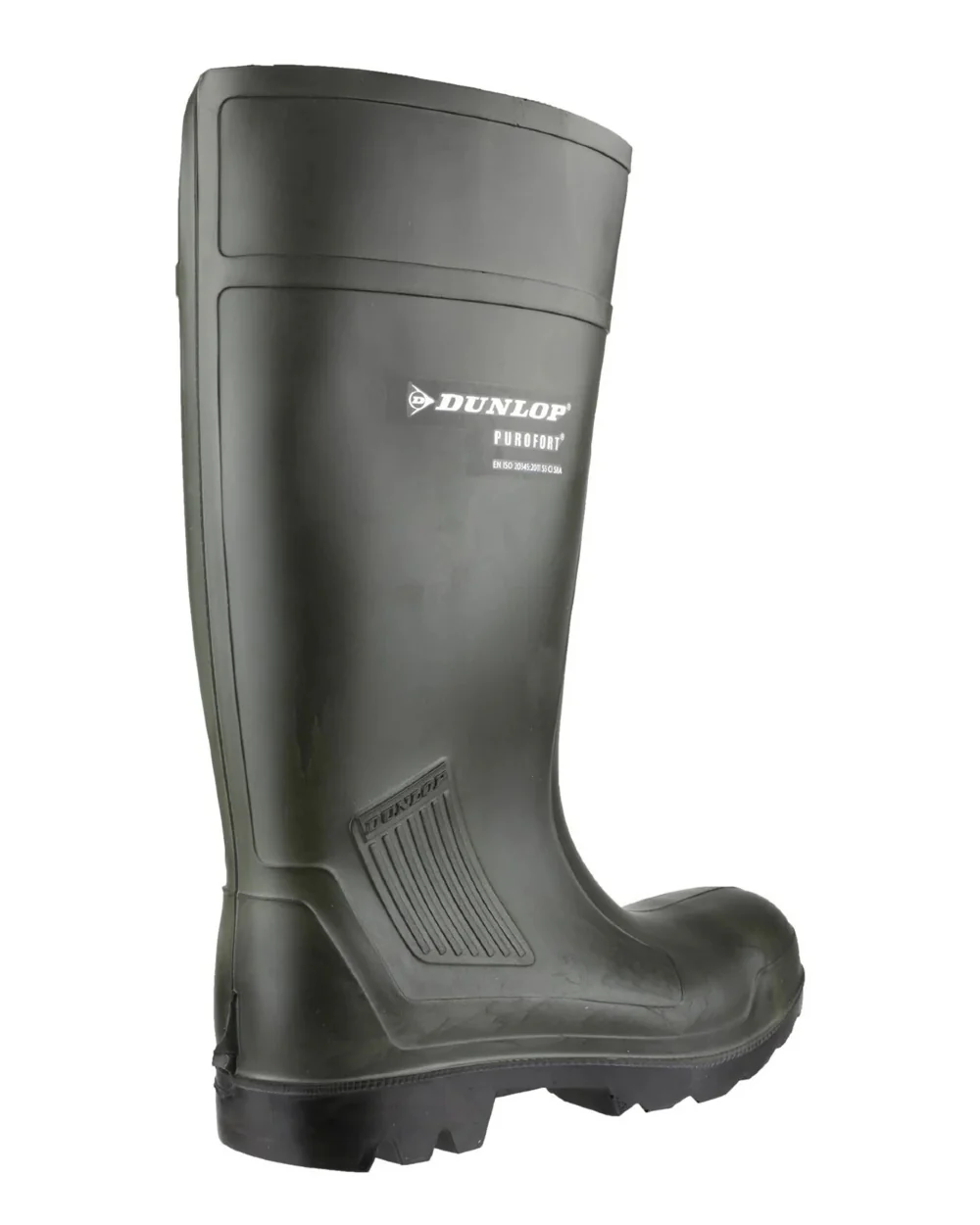 Dunlop Purofort Professional Full Safety Wellingtons - Green - Image 5