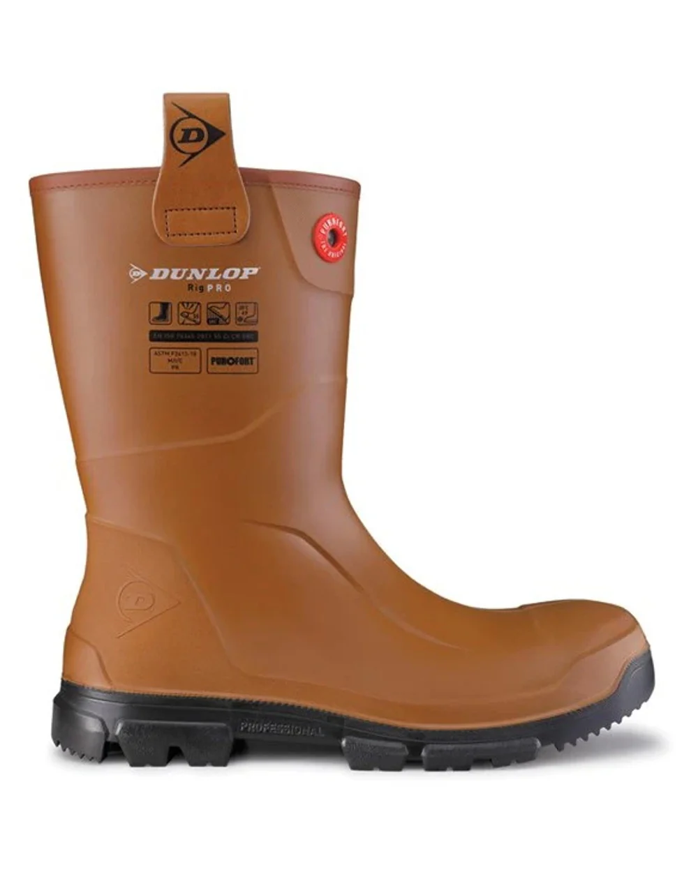 Dunlop Purofort RigPRO Full Safety Fur Lining Wellingtons - Image 4