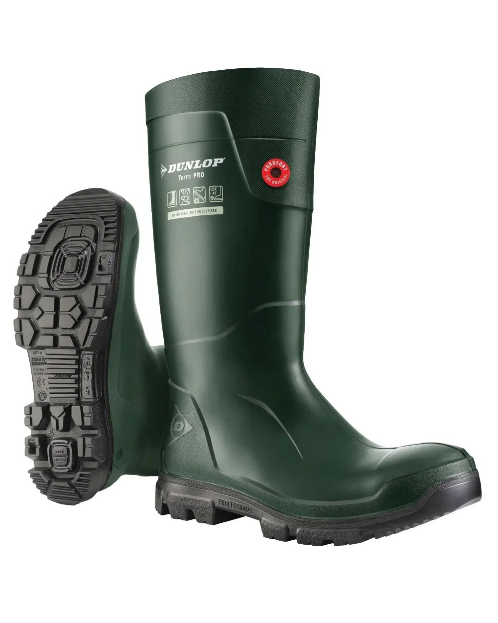 Dunlop TerraPro Full Safety Wellingtons - Image 4