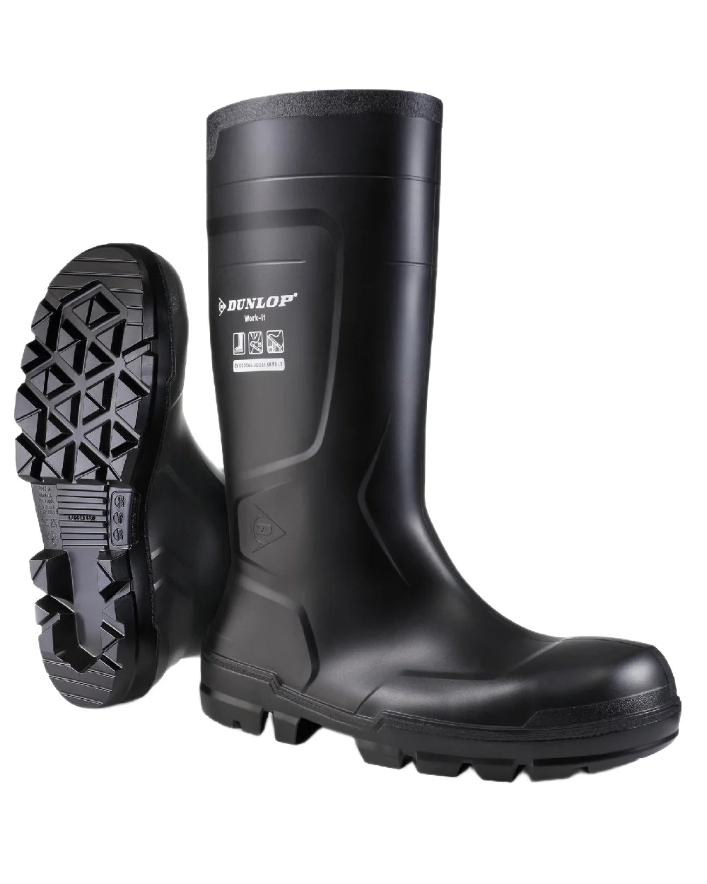 Dunlop Work-It Full Safety Wellingtons - Image 4
