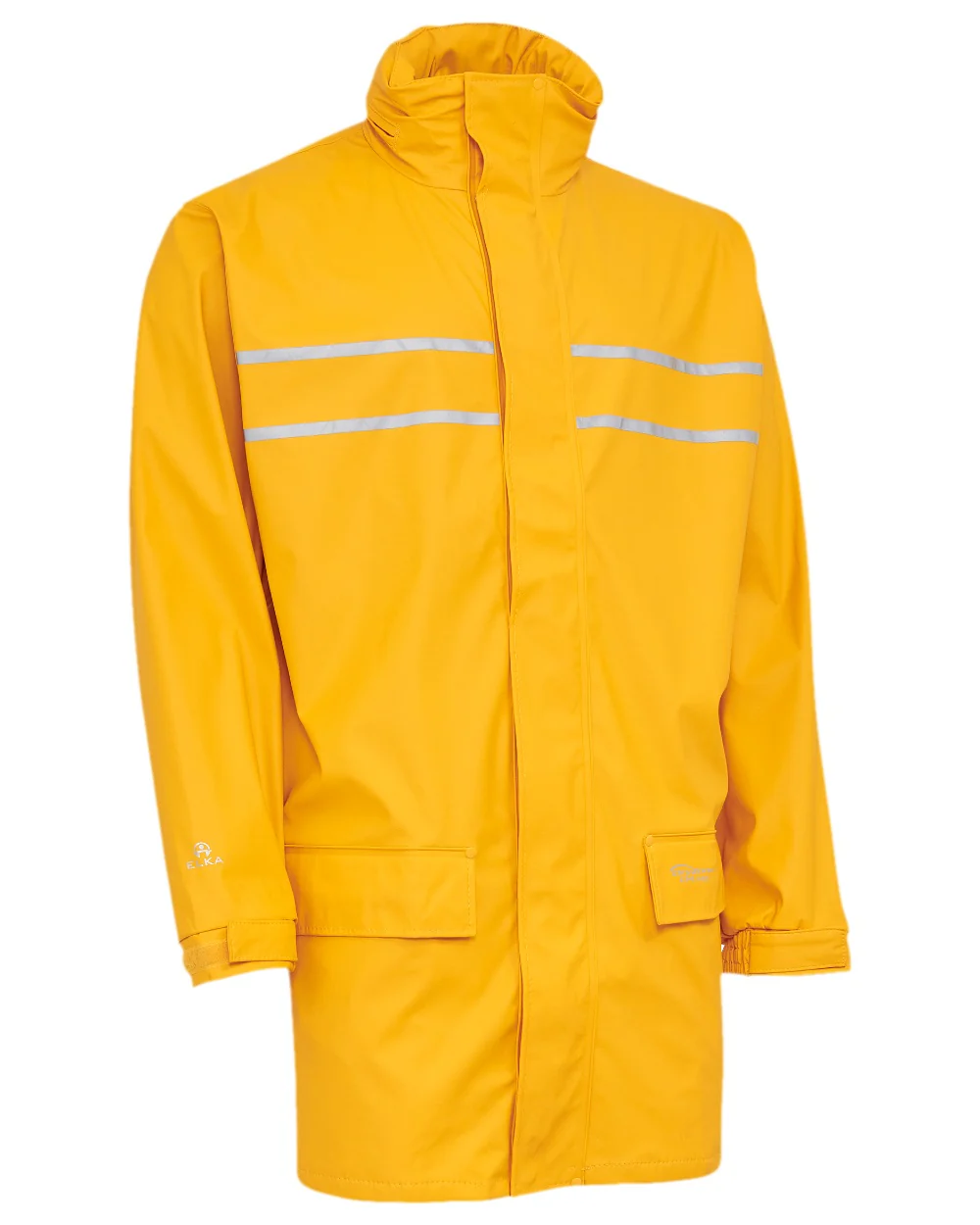 Elka Mens Dry Zone D-Lux Long Rain Jacket - Image 6