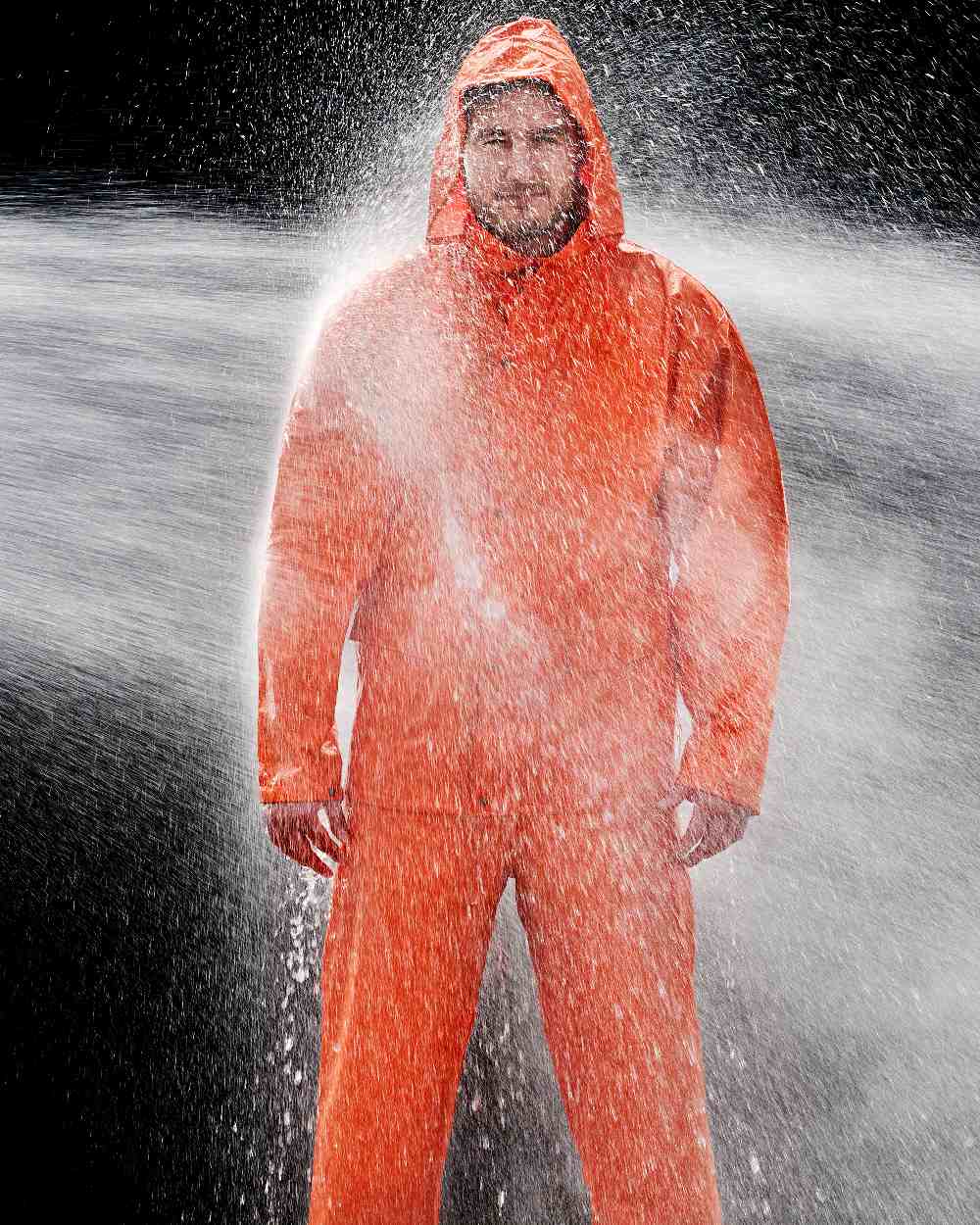 Elka Mens Dry Zone PU Rain Jacket - Image 4