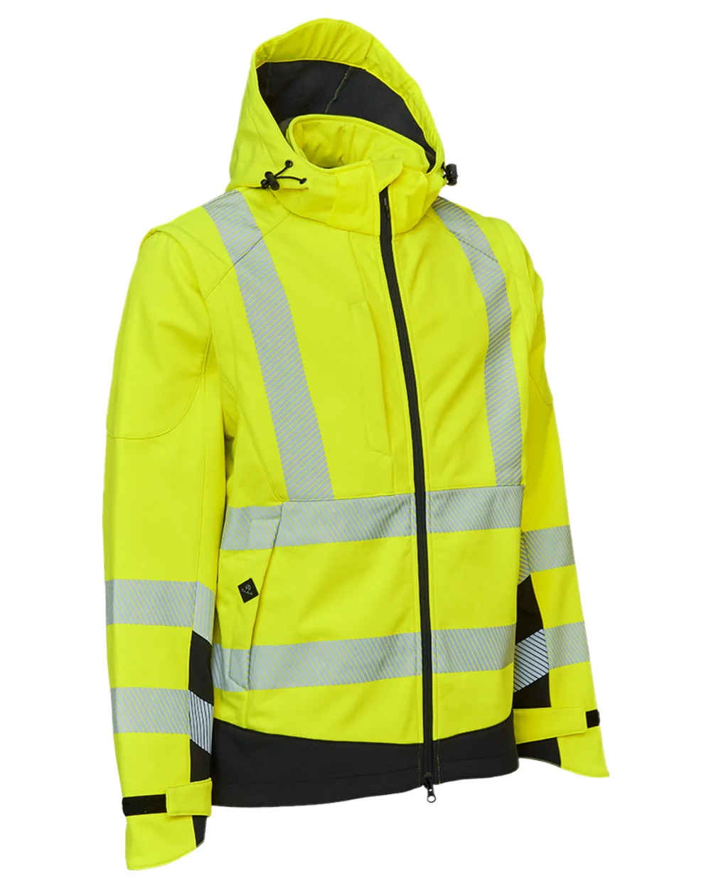 Elka Mens Visible Xtreme Softshell Jacket - Image 3