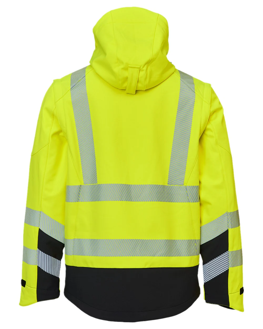 Elka Mens Visible Xtreme Softshell Jacket - Image 4