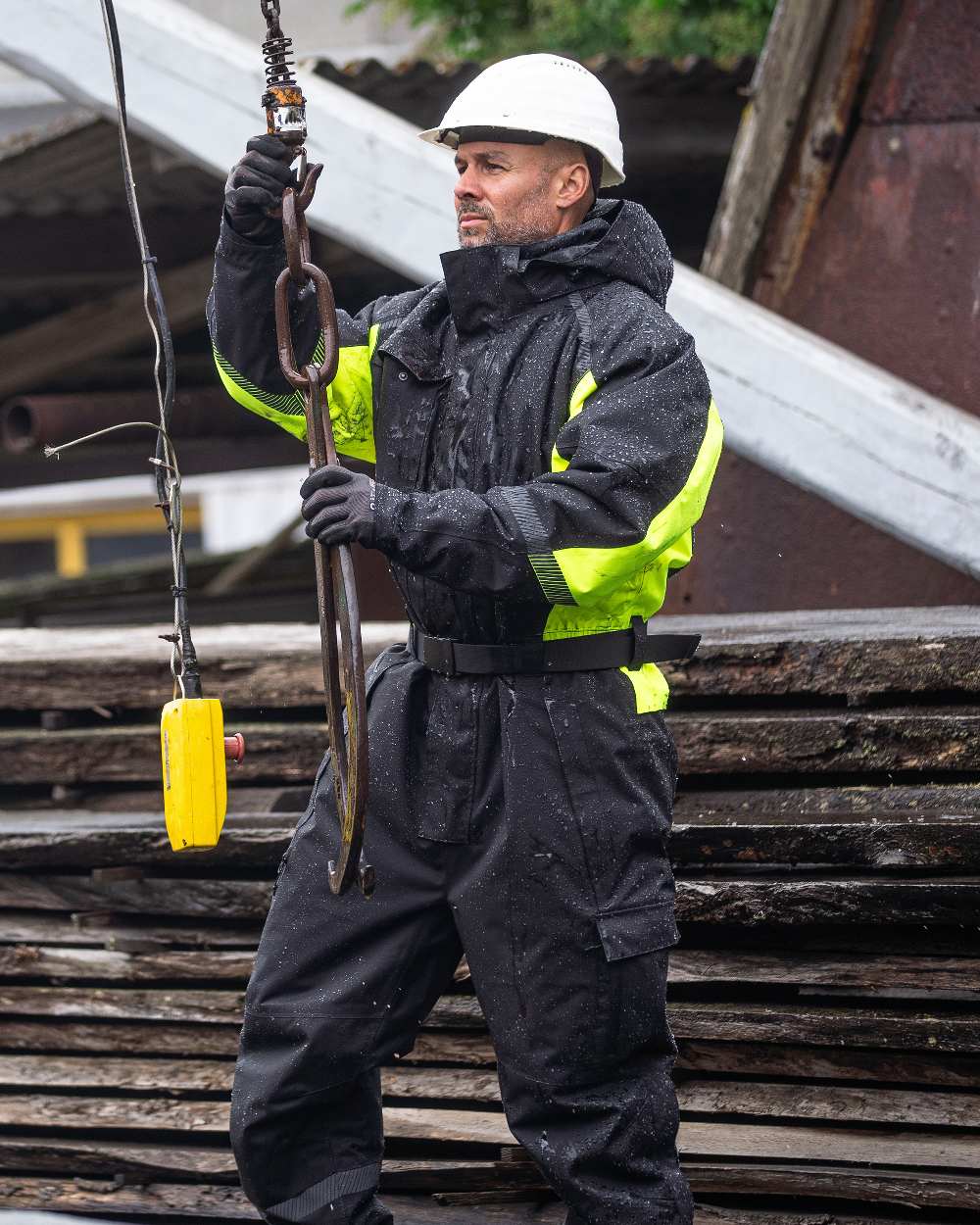 Elka Mens Working Extreme Winter Thermal Padded Coveralls - Image 2