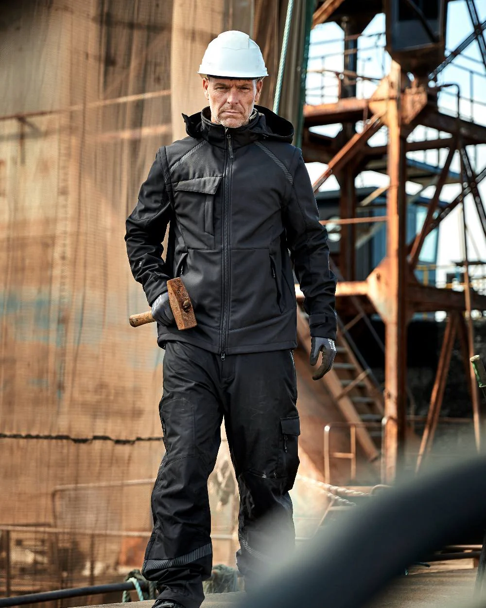 Elka Mens Working Xtreme Detachable Sleeves Jacket - Image 6