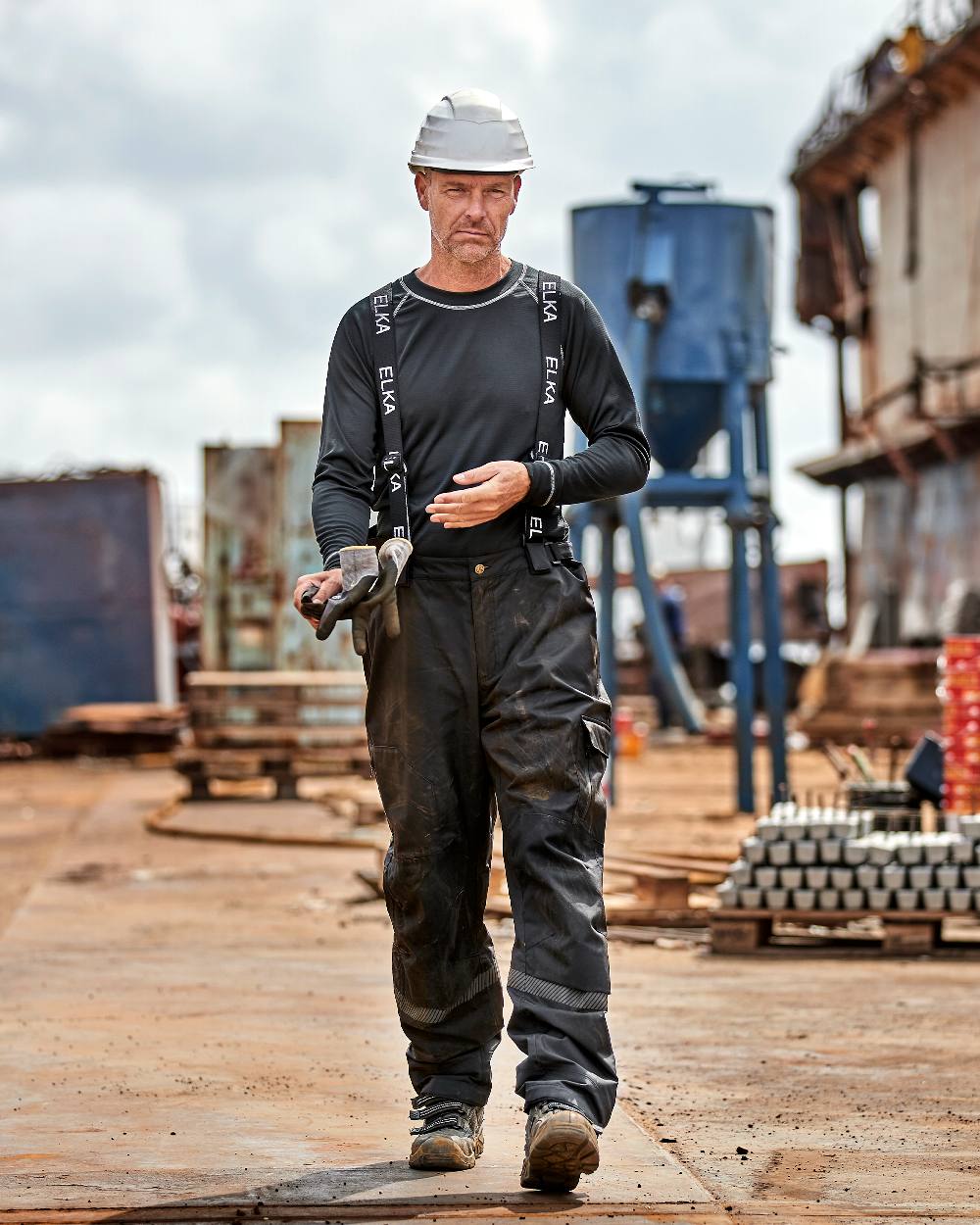 Elka Mens Working Xtreme Stretch Combi Trousers - Image 2