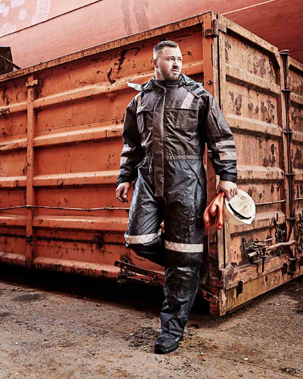 Elka Mens Working Xtreme Winter Thermal Coveralls - Image 6