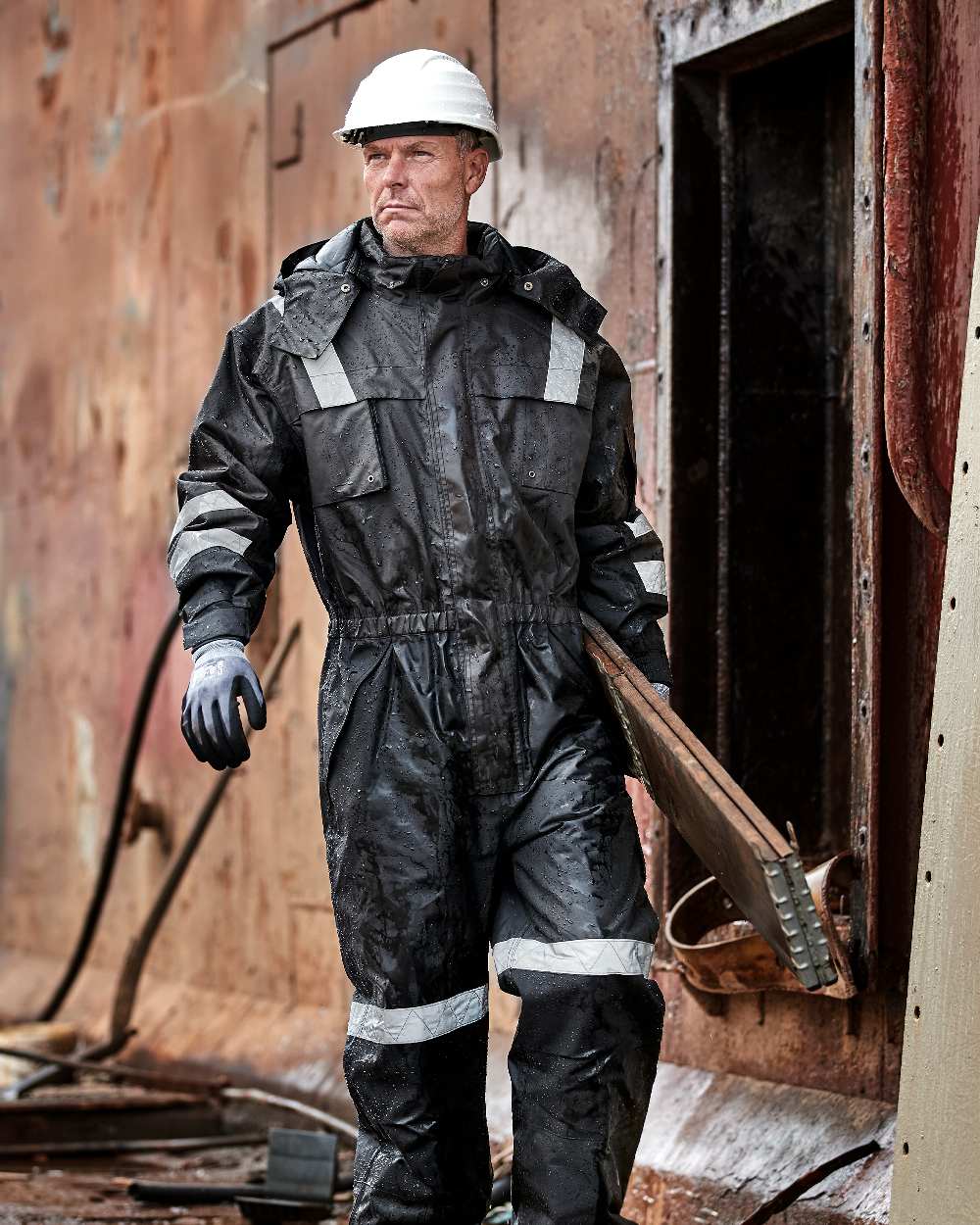 Elka Mens Working Xtreme Winter Thermal Coveralls - Image 7