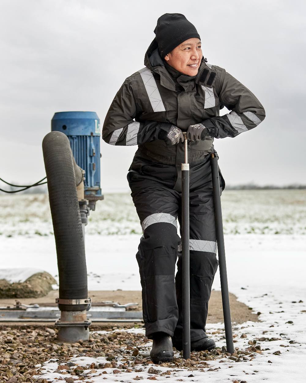 Elka Womens Working Xtreme Winter Thermal Coveralls - Image 2