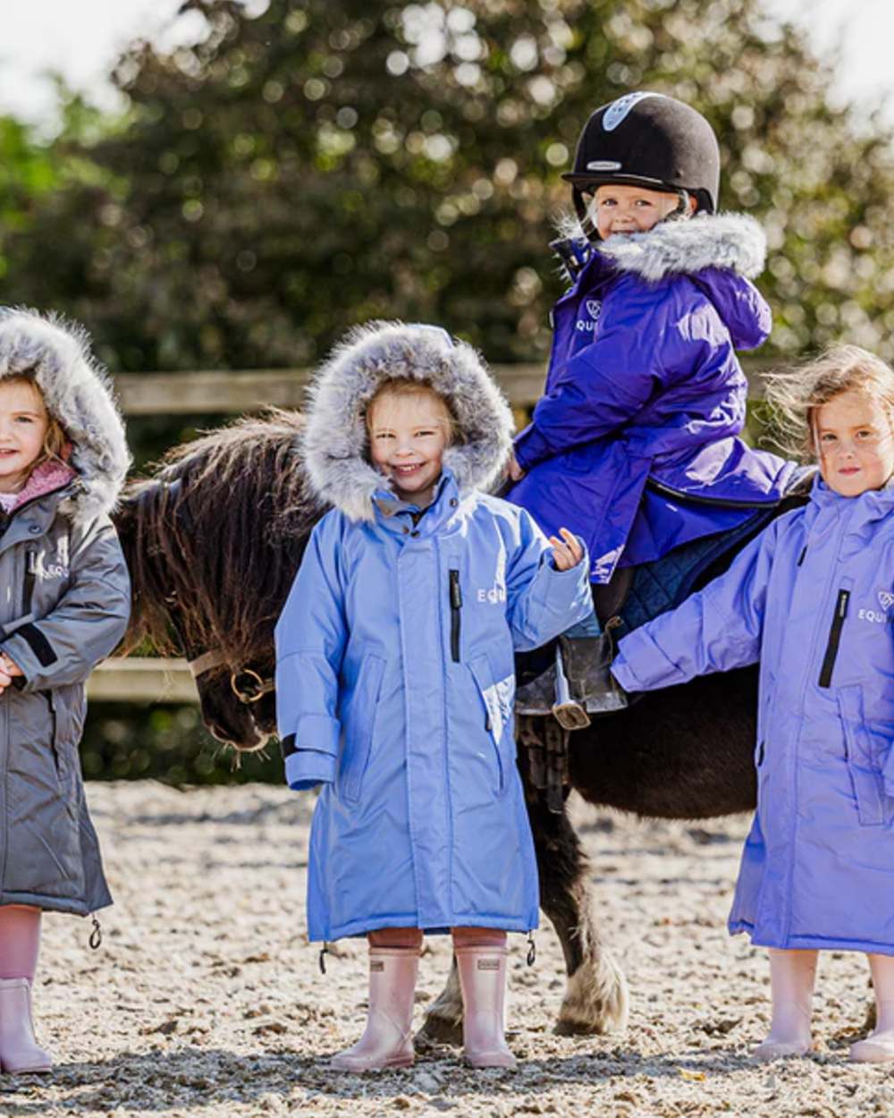 Equidry Childrens Evolution Thick Fleece Lining Coat - Image 7
