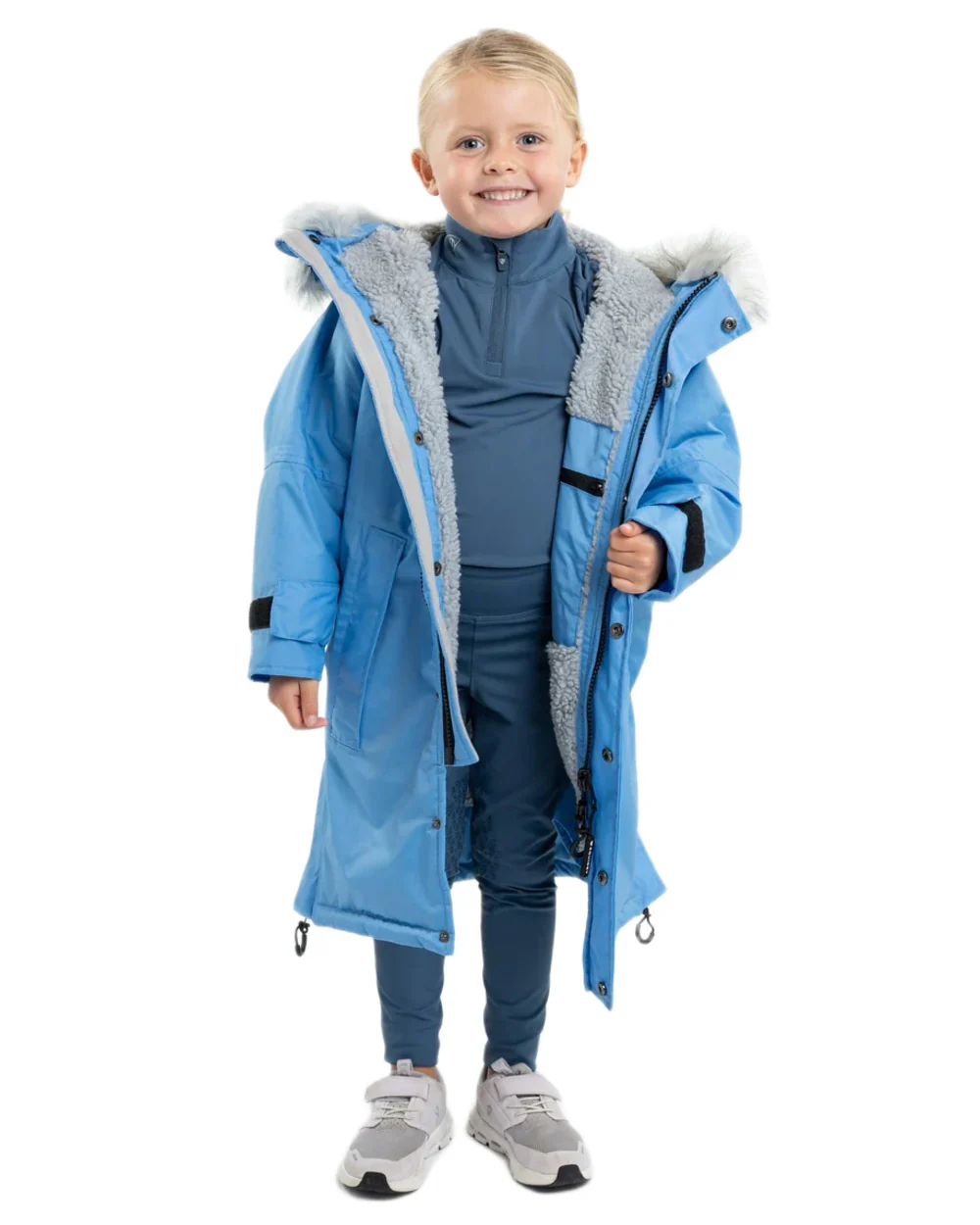 Equidry Childrens Evolution Thick Fleece Lining Coat - Image 8