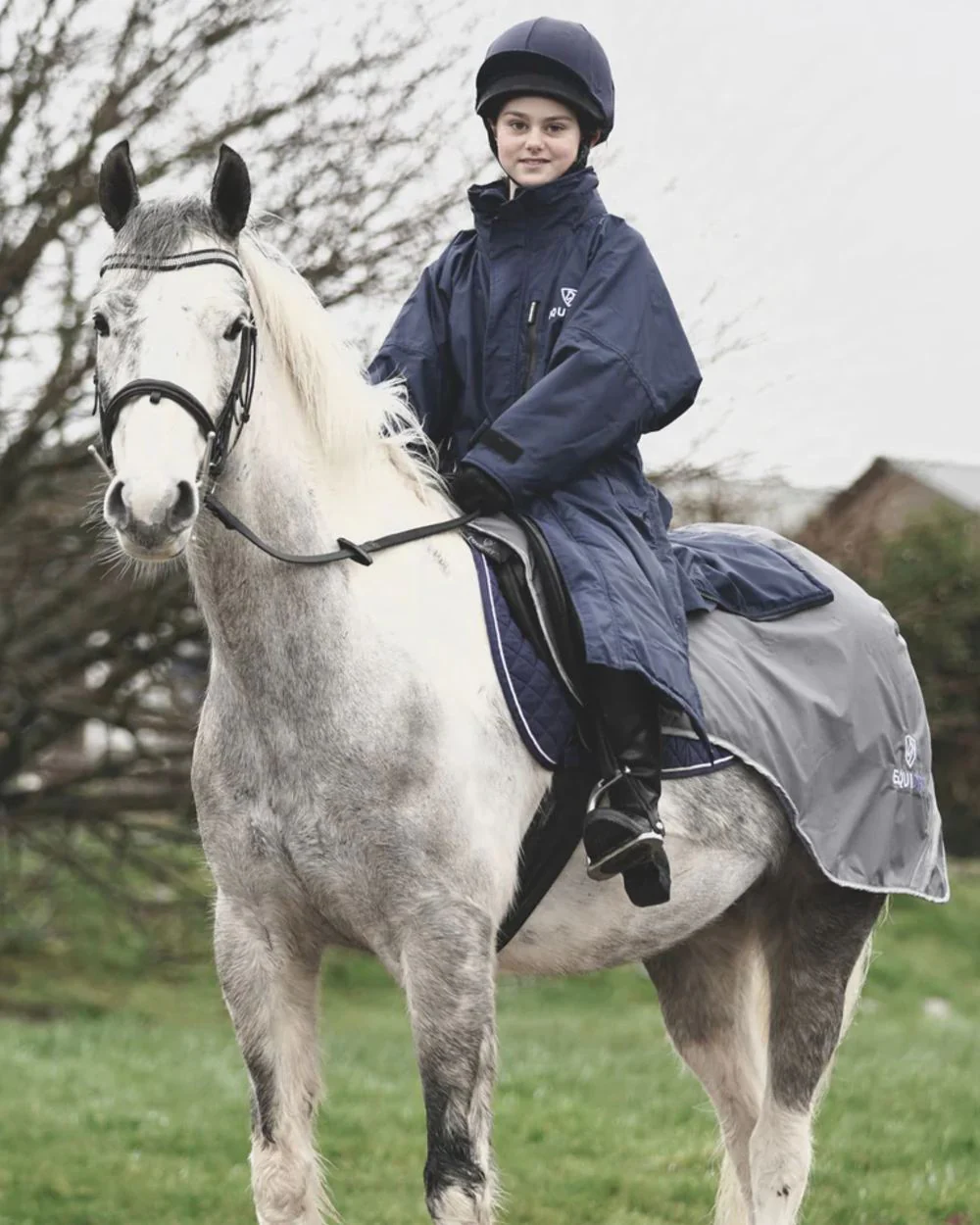 Equidry Childrens Evolution Thin Fleece Lined Jacket - Image 10