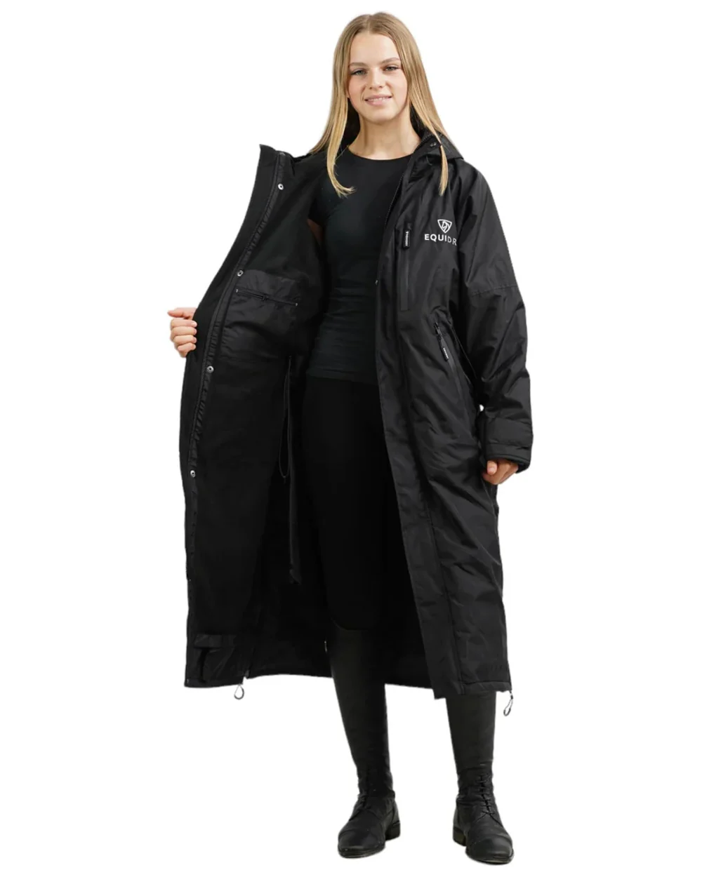 Equidry Childrens Evolution Thin Fleece Lined Jacket - Image 7
