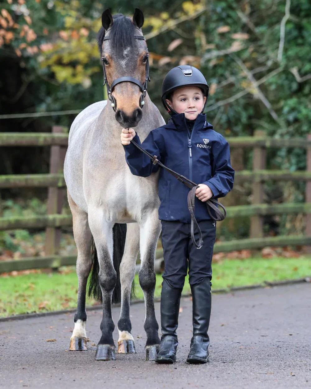 Equidry Childrens Nimbus Pack Away Jacket - Image 13