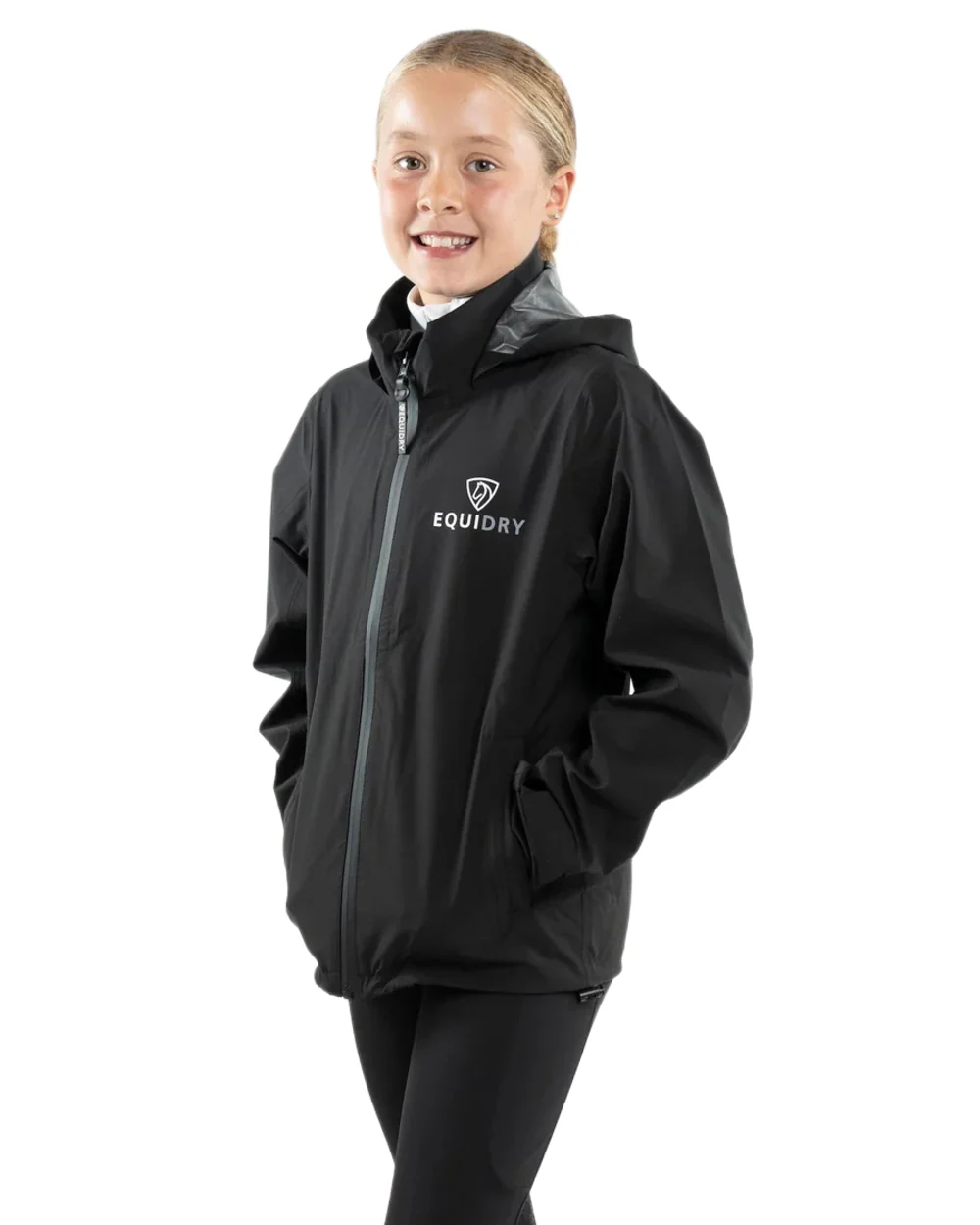 Equidry Childrens Nimbus Pack Away Jacket - Image 3
