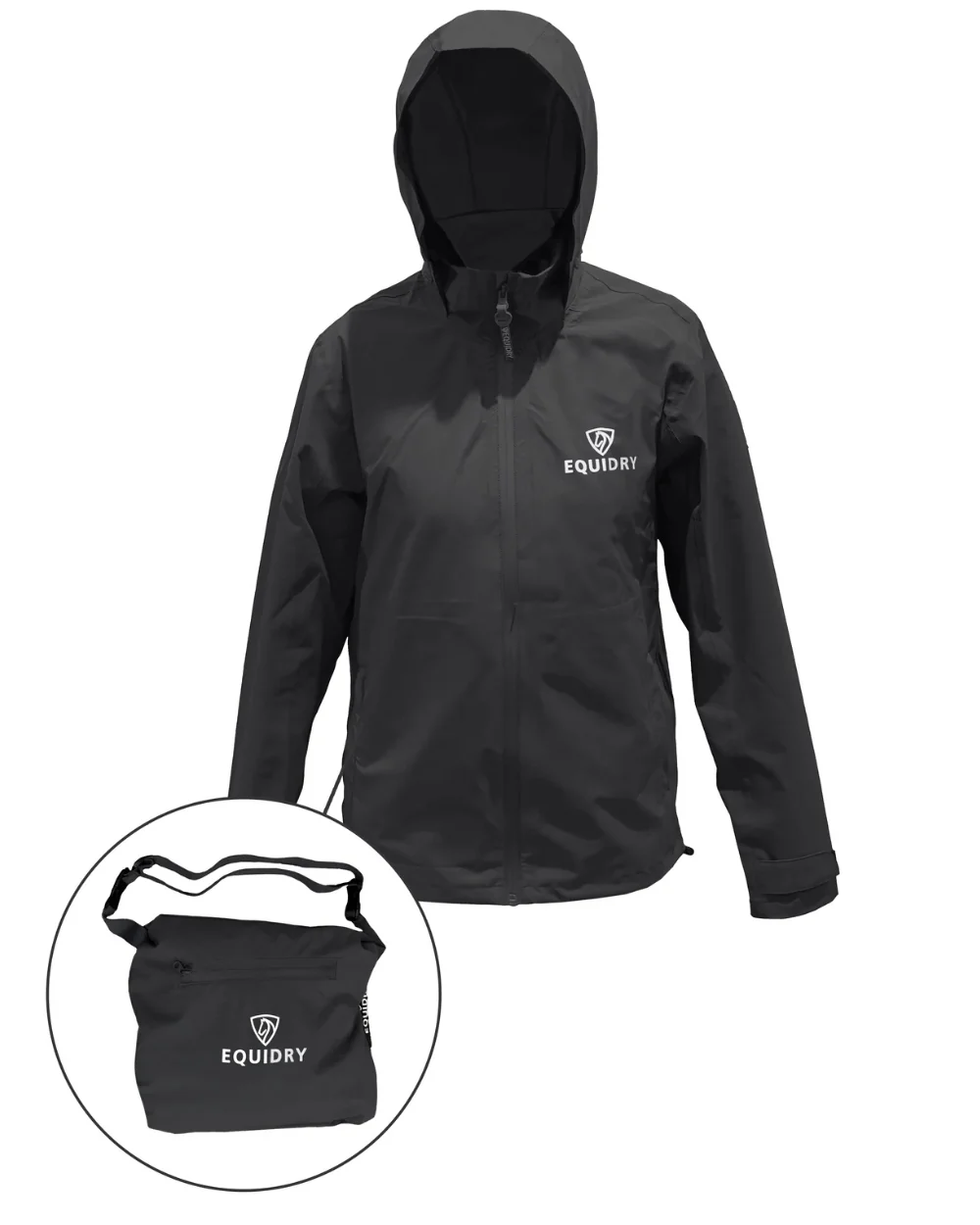 Equidry Childrens Nimbus Pack Away Jacket - Image 6