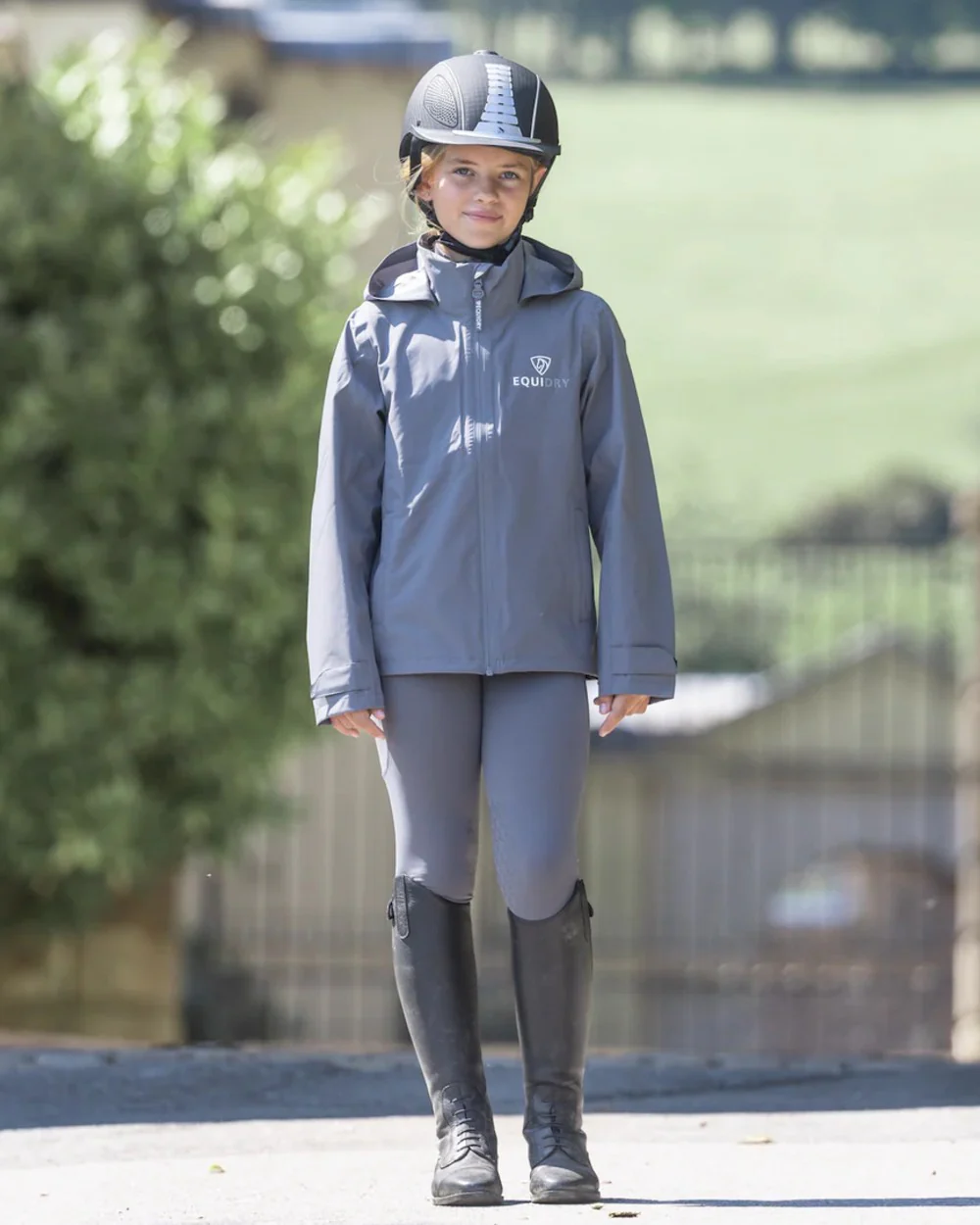 Equidry Childrens Nimbus Pack Away Jacket - Image 8