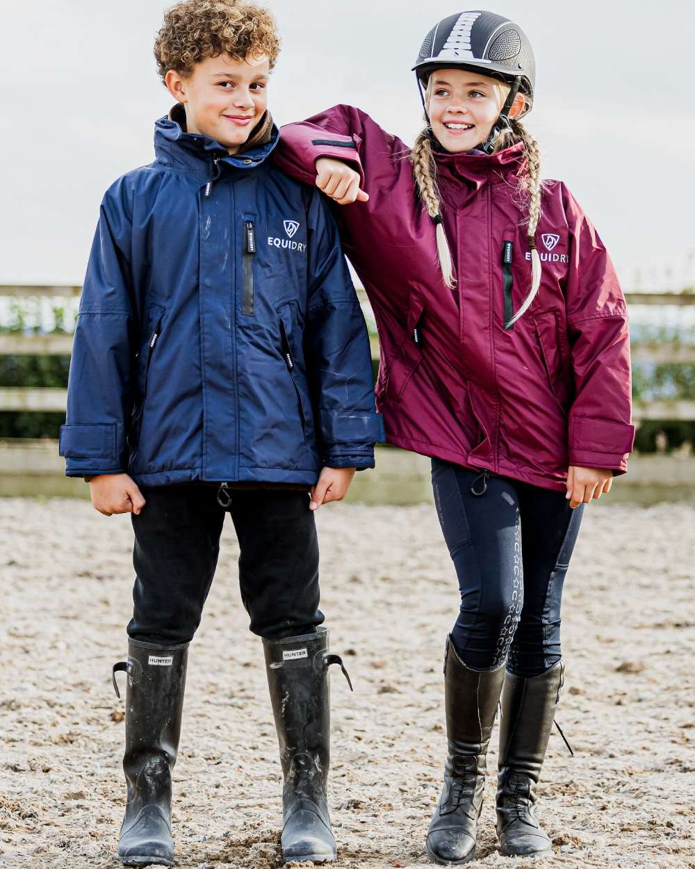 Equidry Childrens Shortie Jacket - Image 2