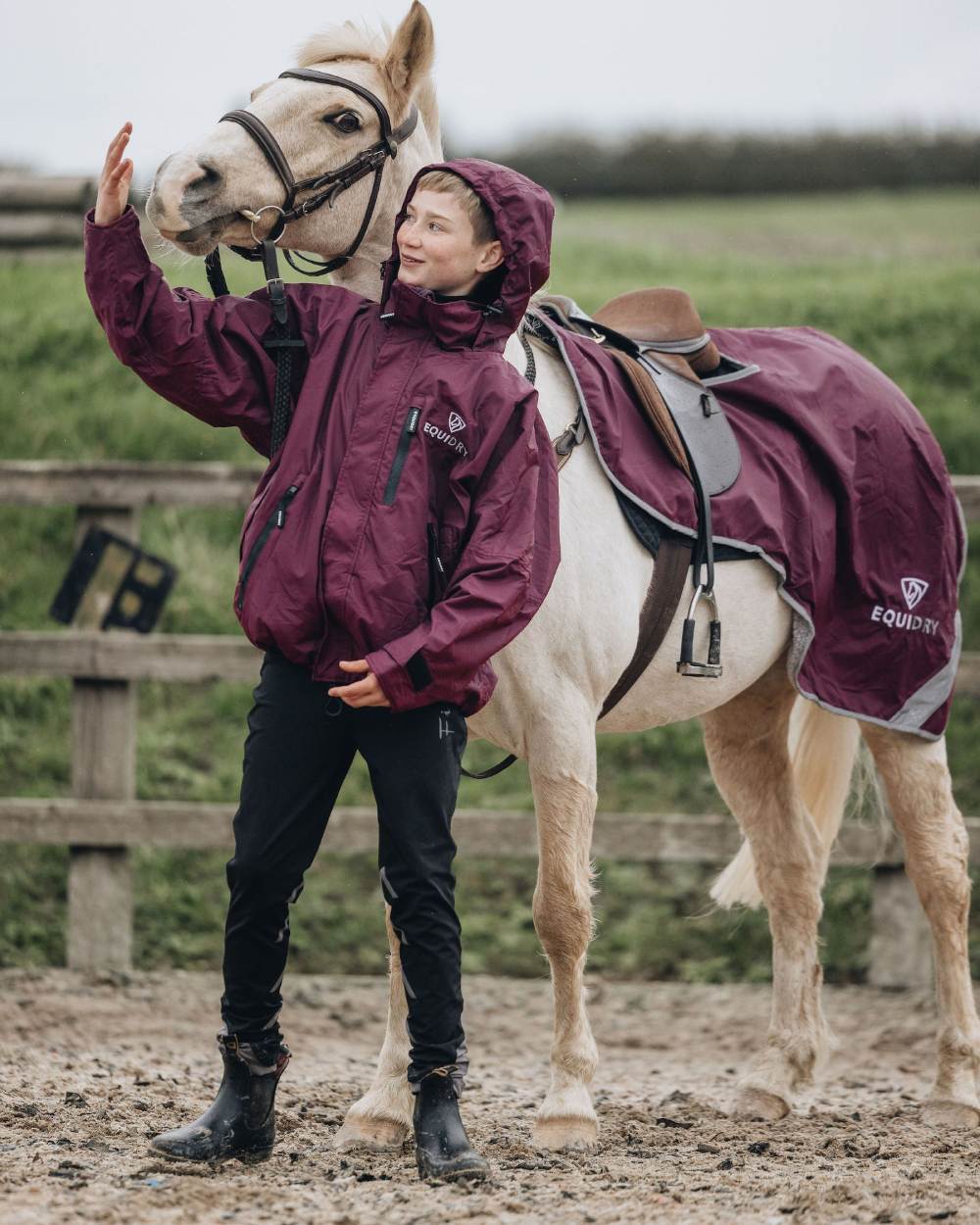 Equidry Childrens Shortie Jacket - Image 23
