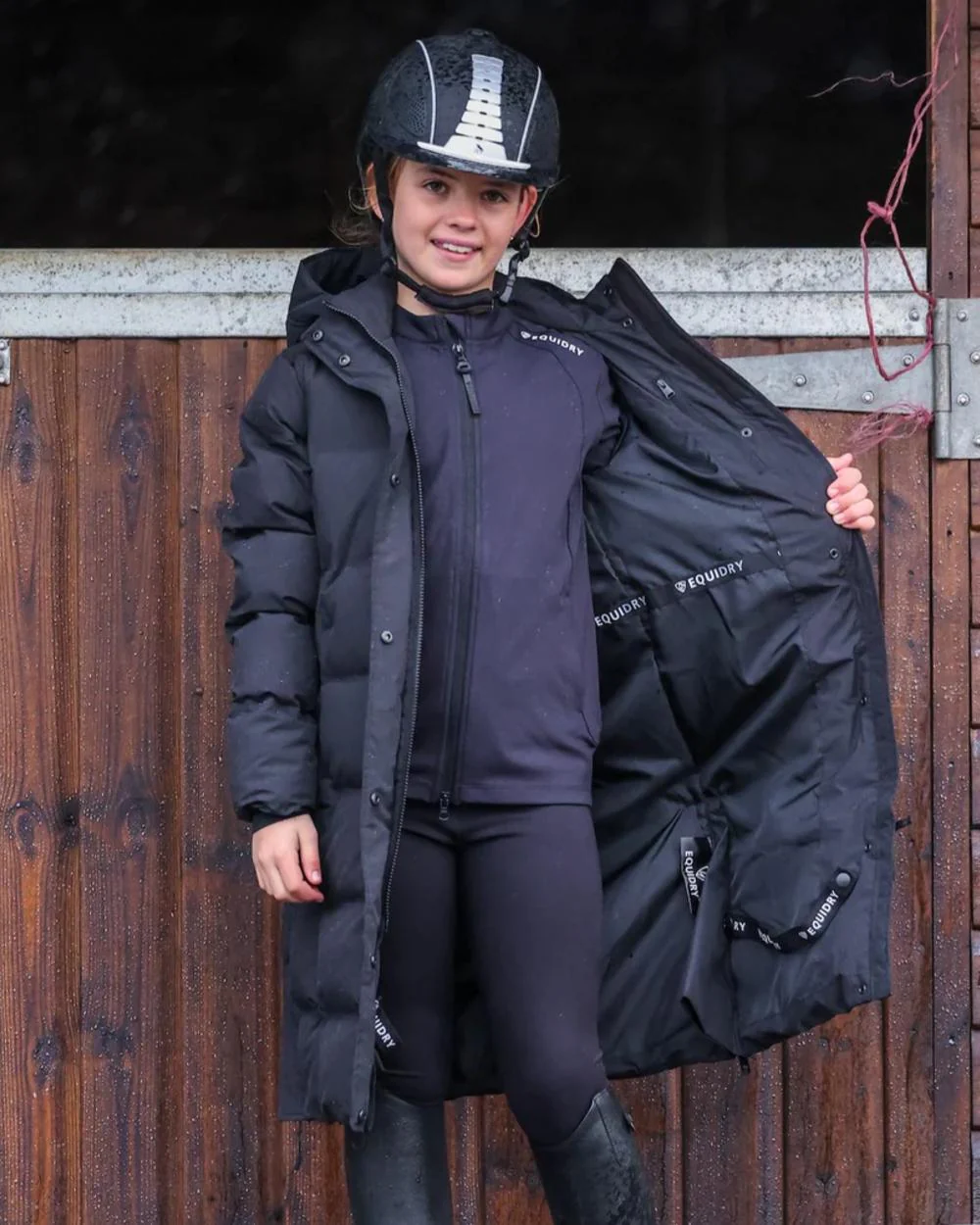 Equidry Childrens Thora Waterproof Puffer Jacket - Image 5