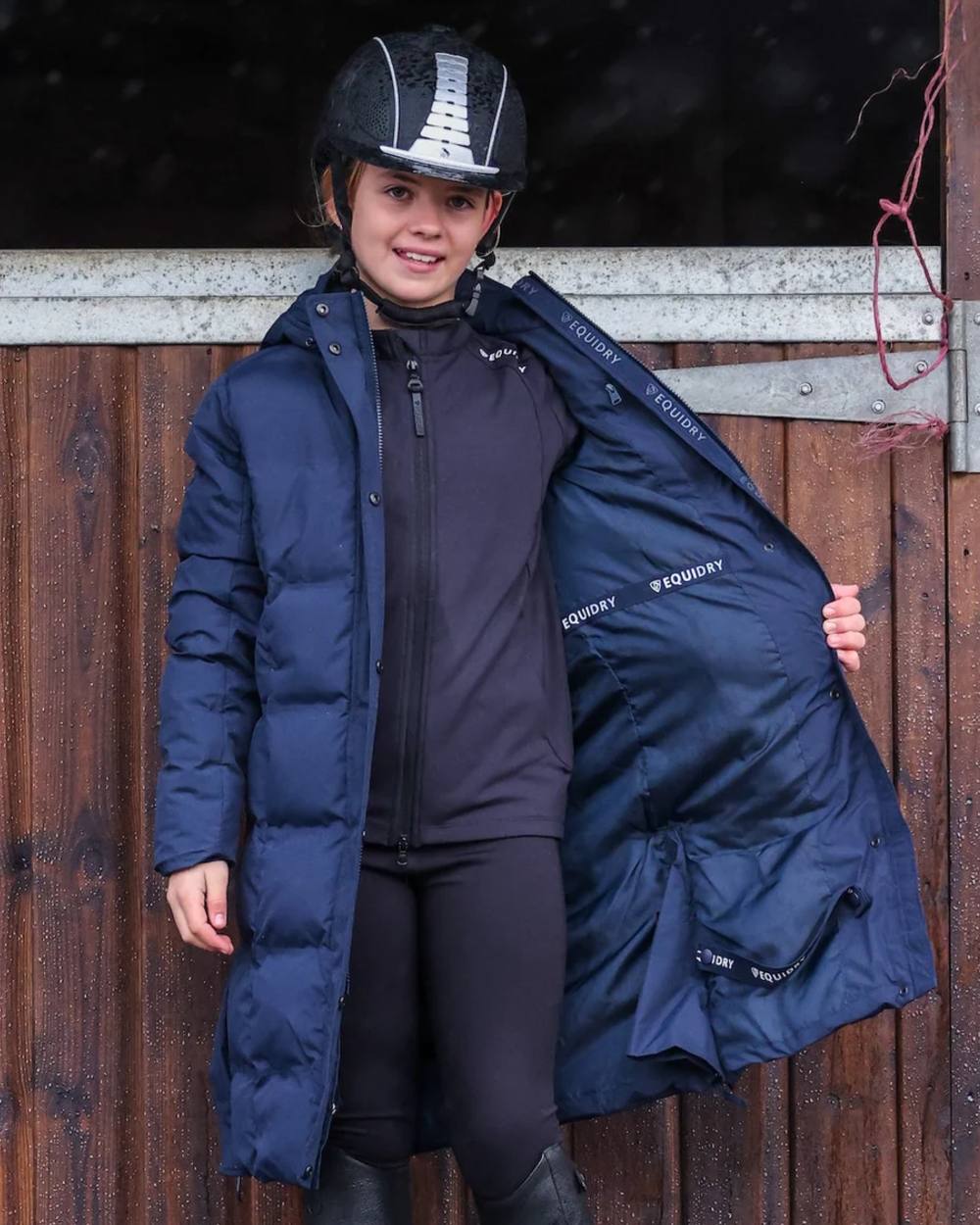 Equidry Childrens Thora Waterproof Puffer Jacket - Image 8