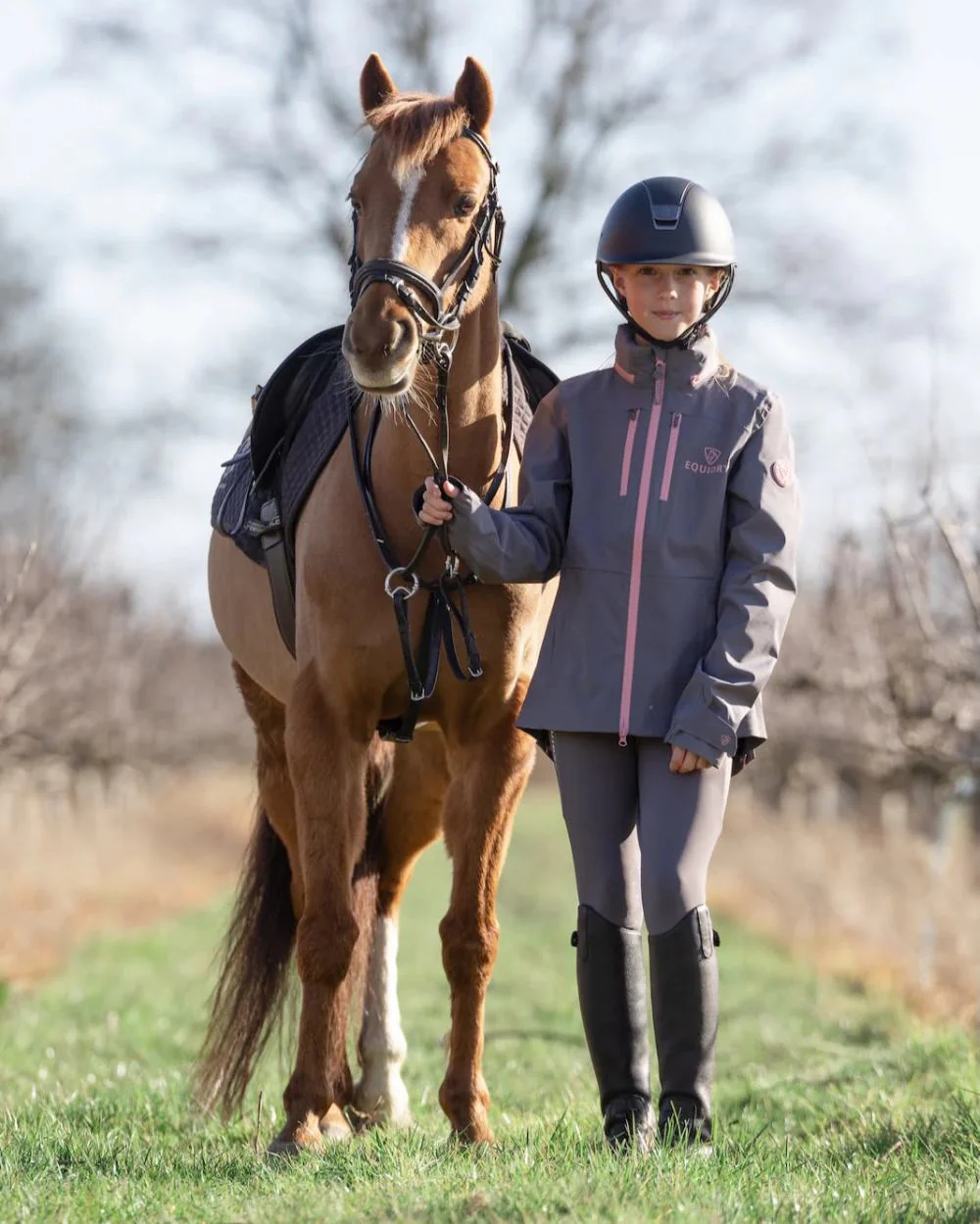 Equidry Childrens Varsha Waterproof Jacket - Image 10