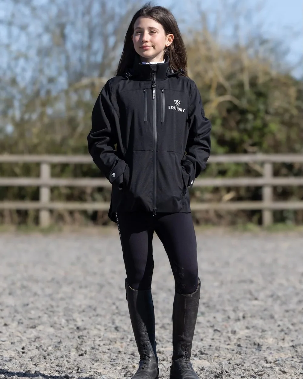 Equidry Childrens Varsha Waterproof Jacket - Image 2