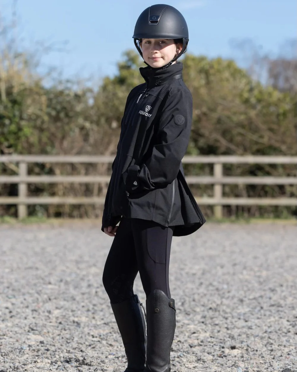 Equidry Childrens Varsha Waterproof Jacket - Image 4