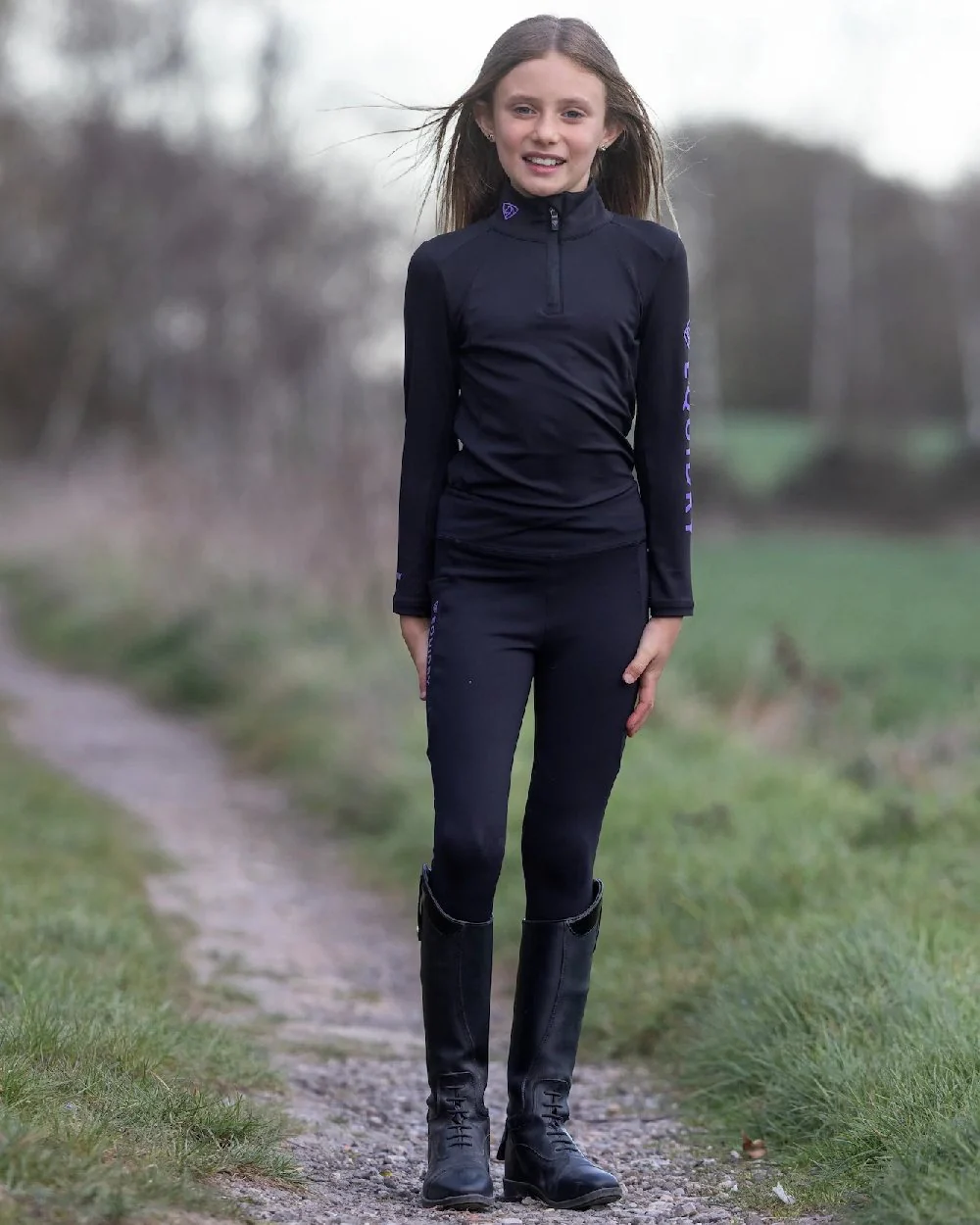 Equidry Childrens Water Repellent Base Layer - Image 2