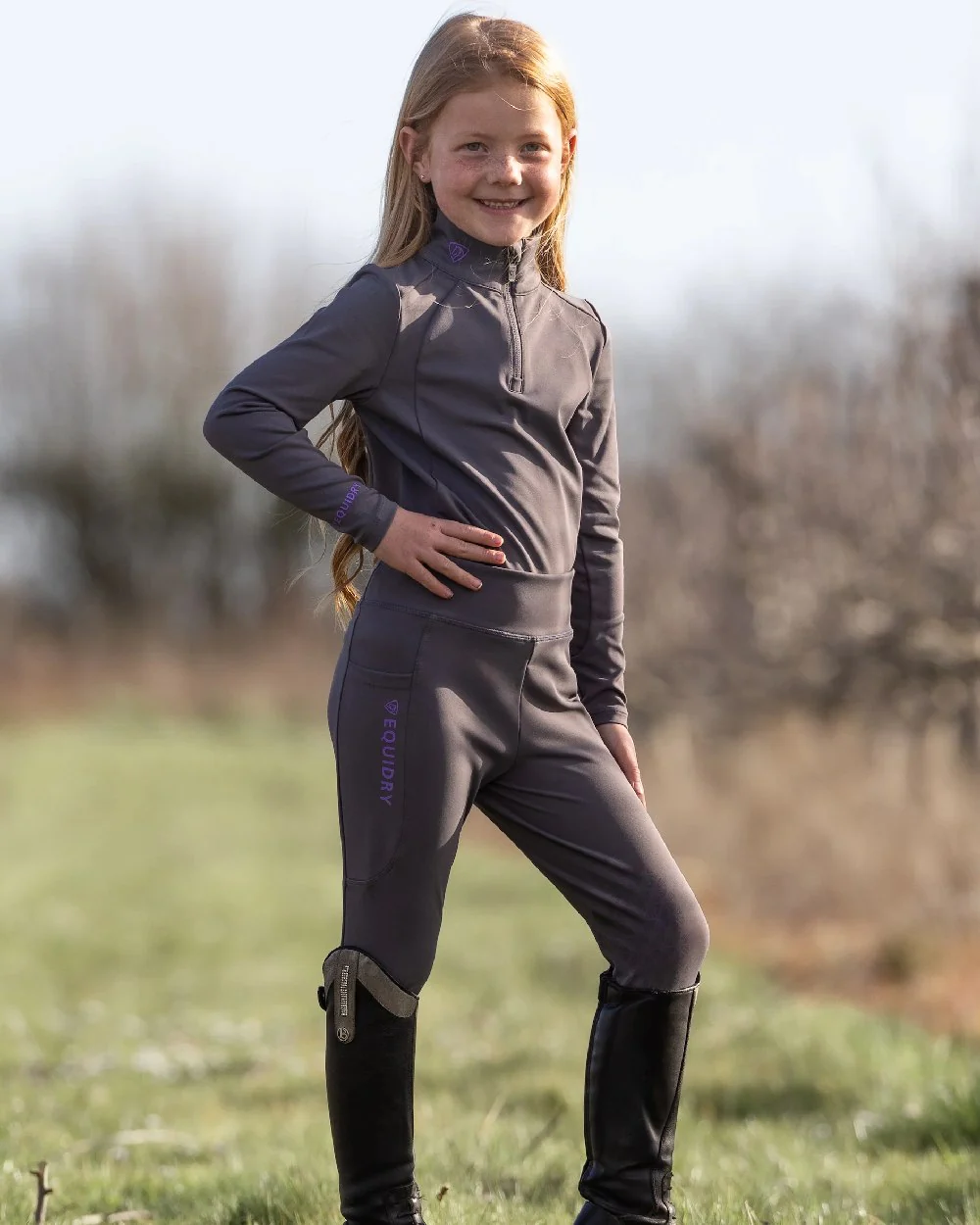 Equidry Childrens Water Repellent Base Layer - Image 25