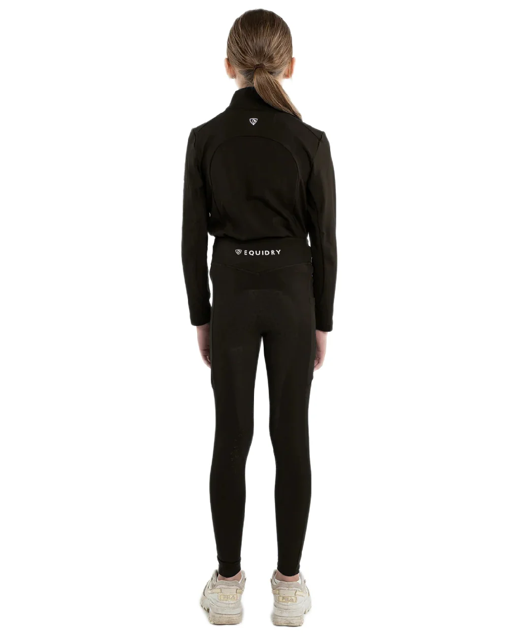 Equidry Childrens Water Repellent Full Seat Leggings - Image 26