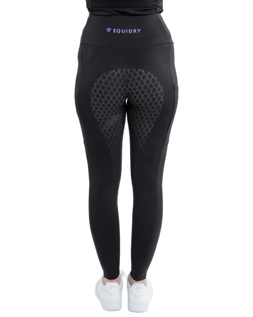 Equidry Childrens Water Repellent Full Seat Leggings - Image 3