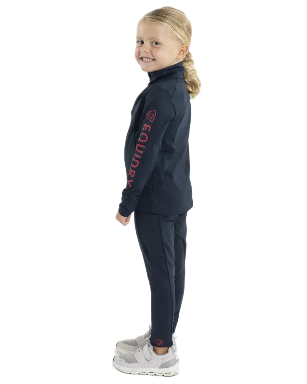 Equidry Childrens Water Repellent Full Seat Leggings - Image 30