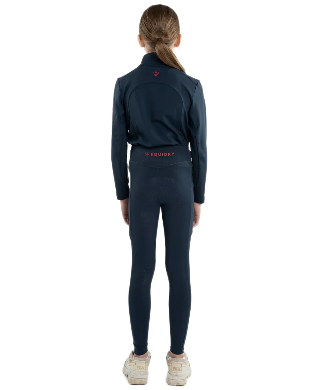 Equidry Childrens Water Repellent Full Seat Leggings - Image 31