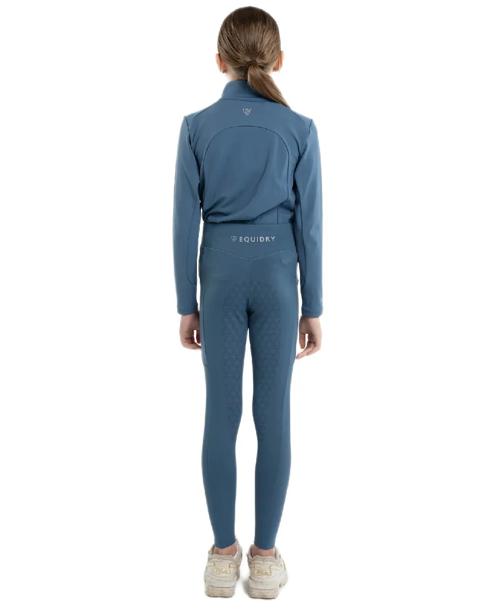 Equidry Childrens Water Repellent Full Seat Leggings - Image 39