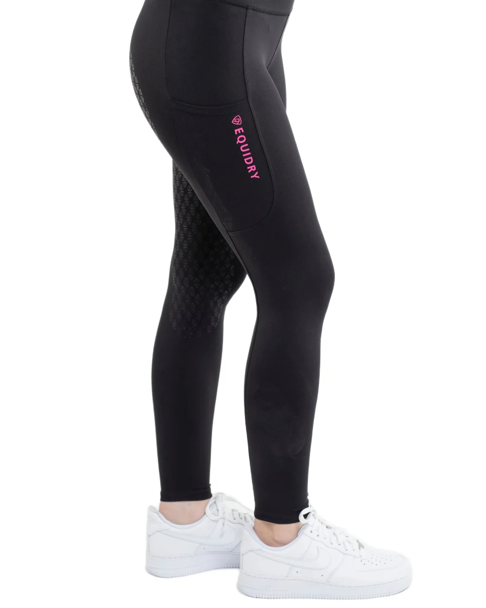 Equidry Childrens Water Repellent Full Seat Leggings - Image 4