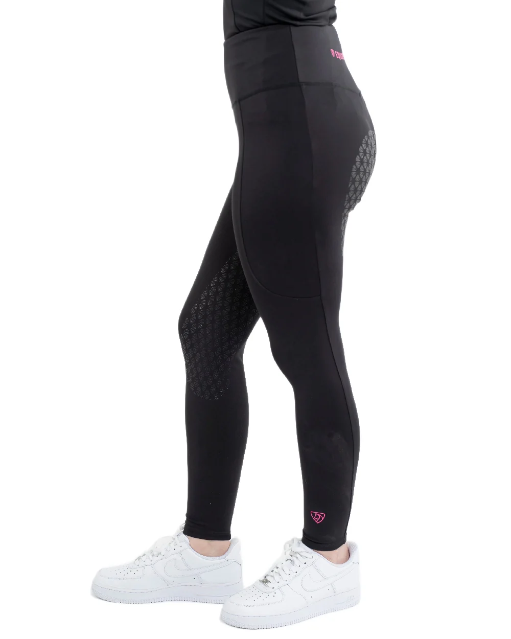 Equidry Childrens Water Repellent Full Seat Leggings - Image 6