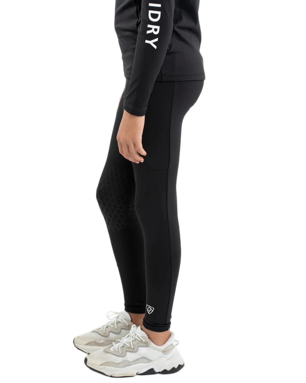 Equidry Childrens Water Repellent Knee Grip Leggings - Image 18